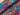Colourful Abstract Scratches Viscose Jersey