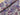 Purple Paisley Petals Cotton Lawn