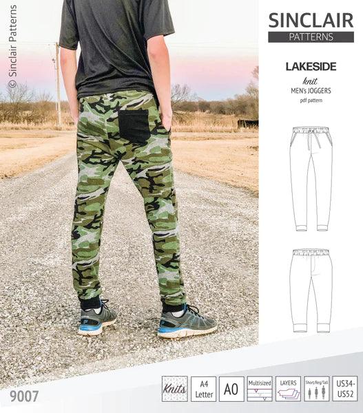 Lakeside Joggers Men Sinclair Sewing Pattern