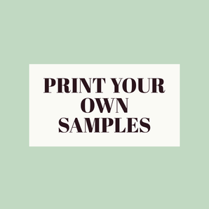 PRINT YOUR OWN 1M - SAMPLES