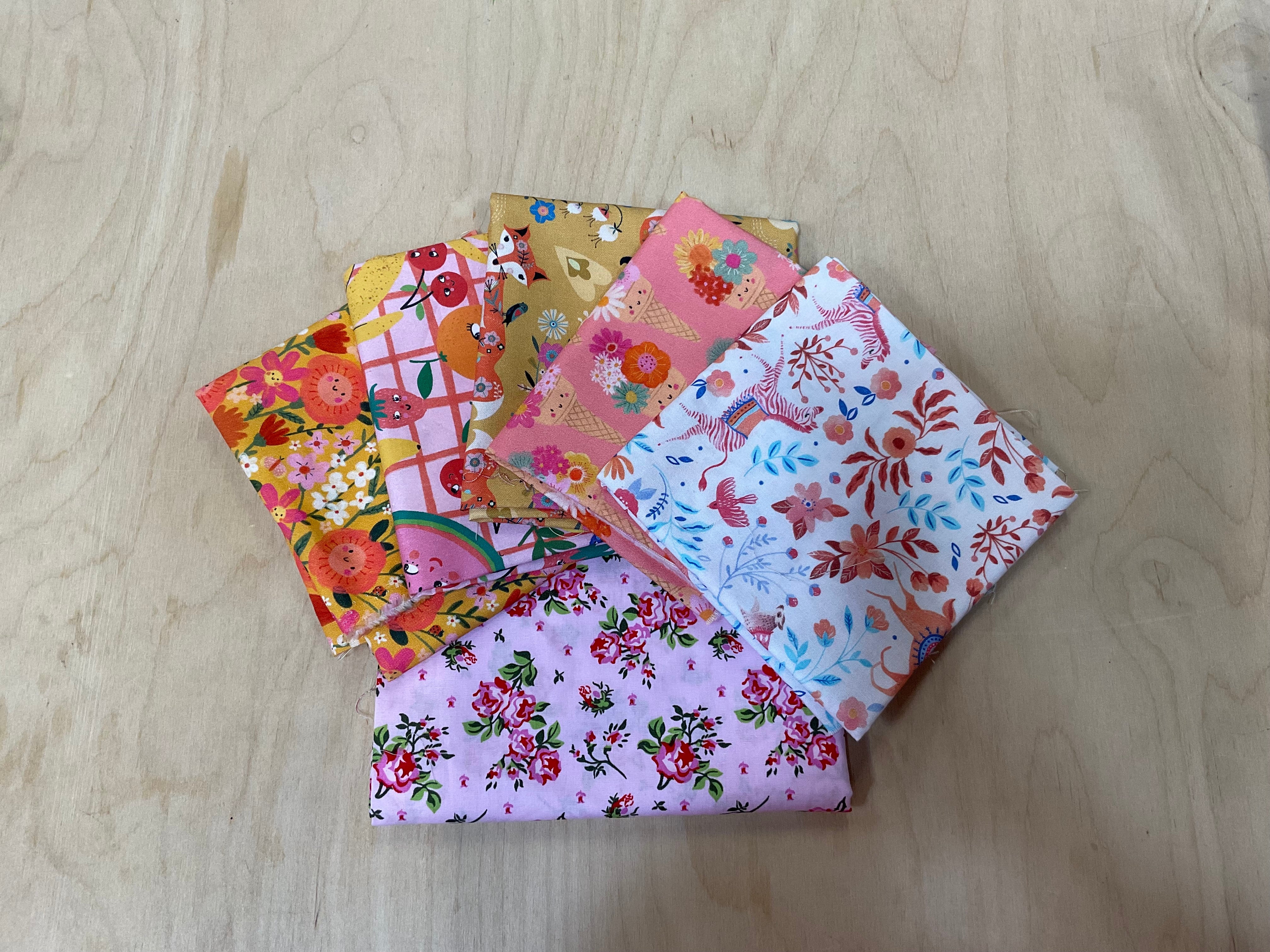 Smiles Cottons Fat Quarters Bundle