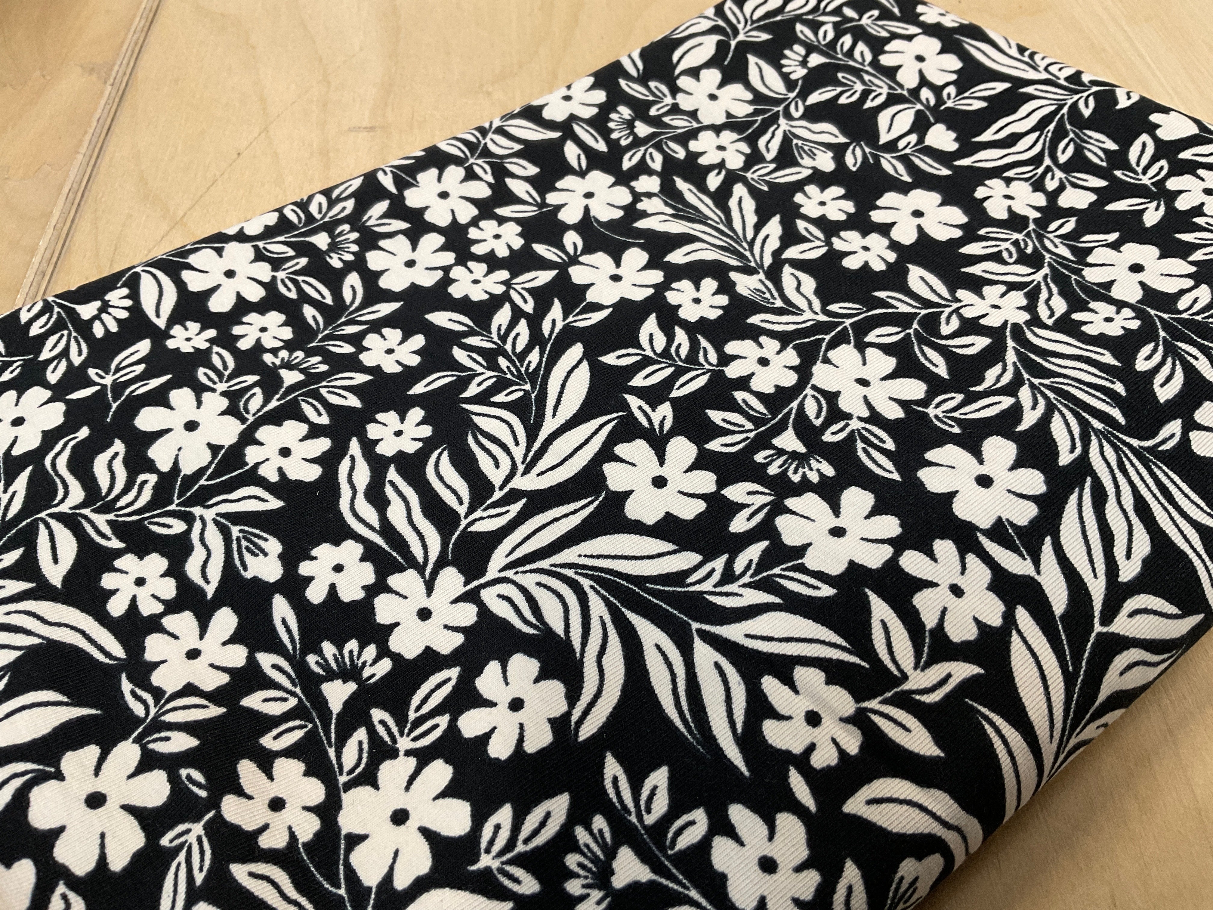 REMNANT  - L55cm x W140cm Monochrome Jersey