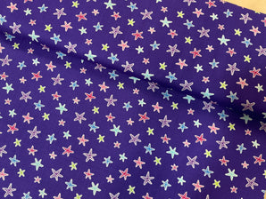 Colourful Starfish Cotton