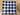 REMNANT  - (MARKED) L70cm x W1.35m PVC Navy Gingham