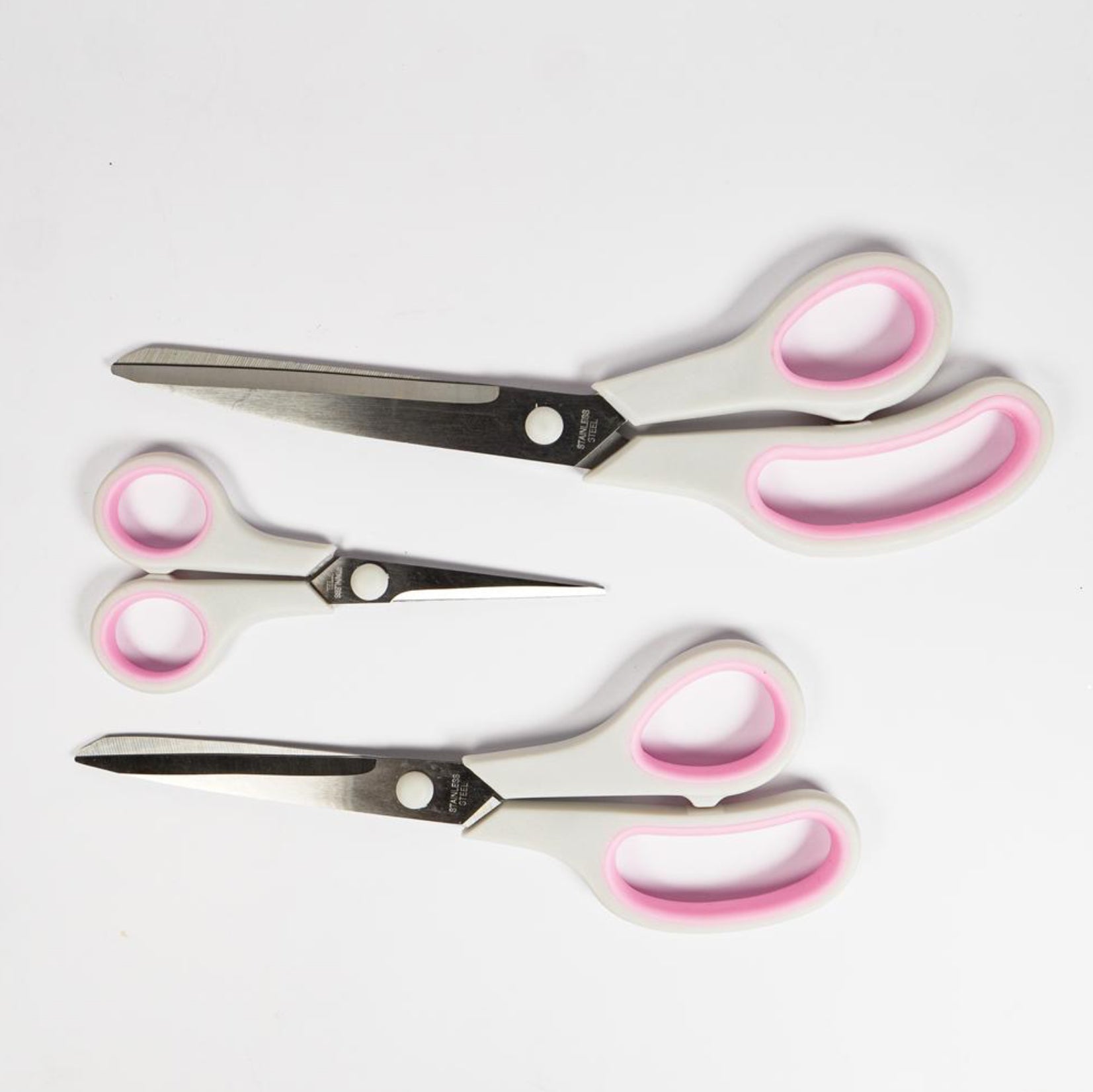 3- Piece Soft Grip Scissor Set