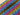 Rainbow Animal Ombré Stripe French Terry