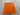 REMNANT - (MARKED) L90cm x W145cm Orange Jersey