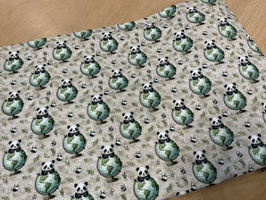 Bolt End 1.4m x 1.5 Panda World Cotton Jersey