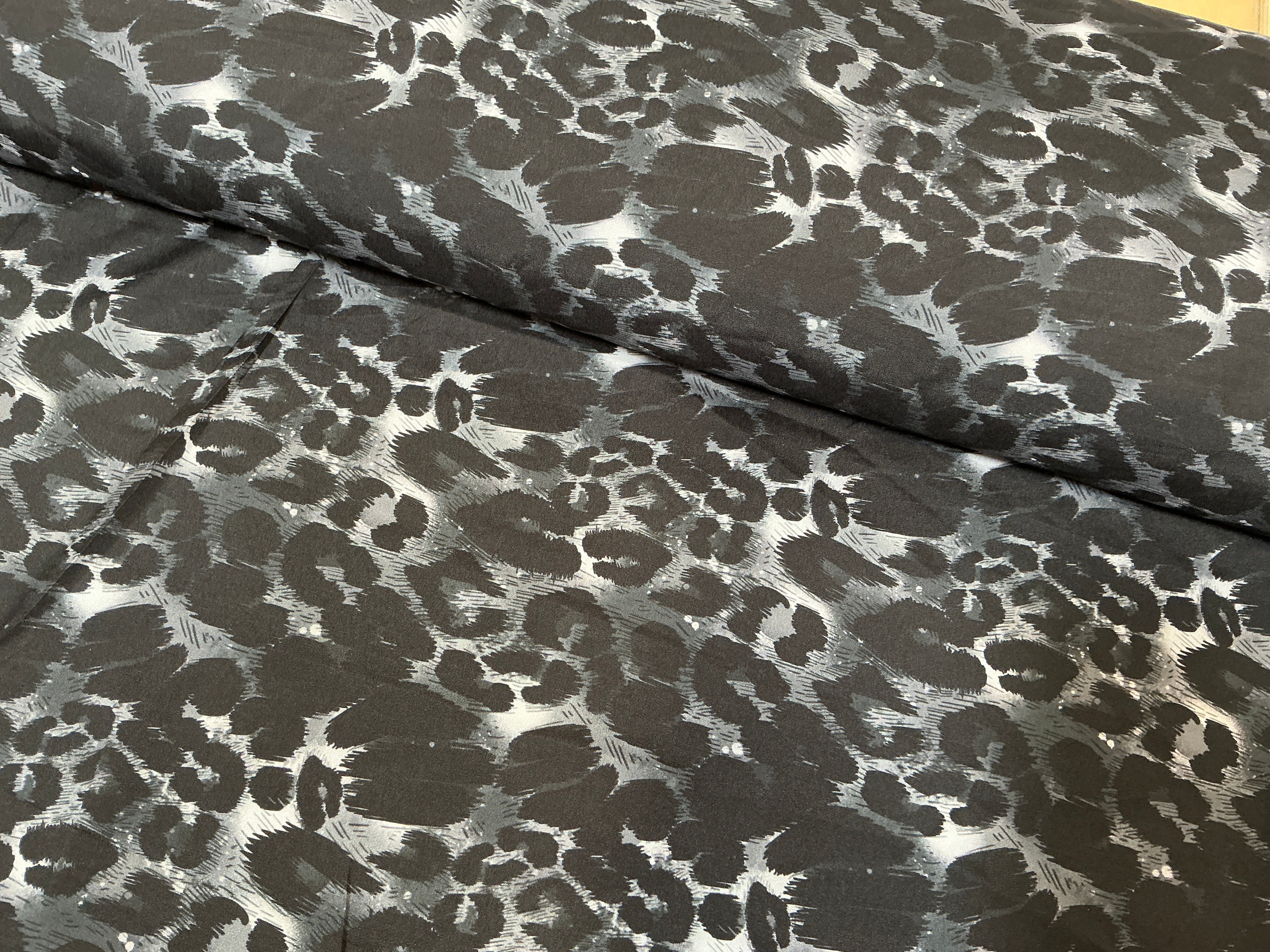 Animal Print Poly Crêpe - Various Colours