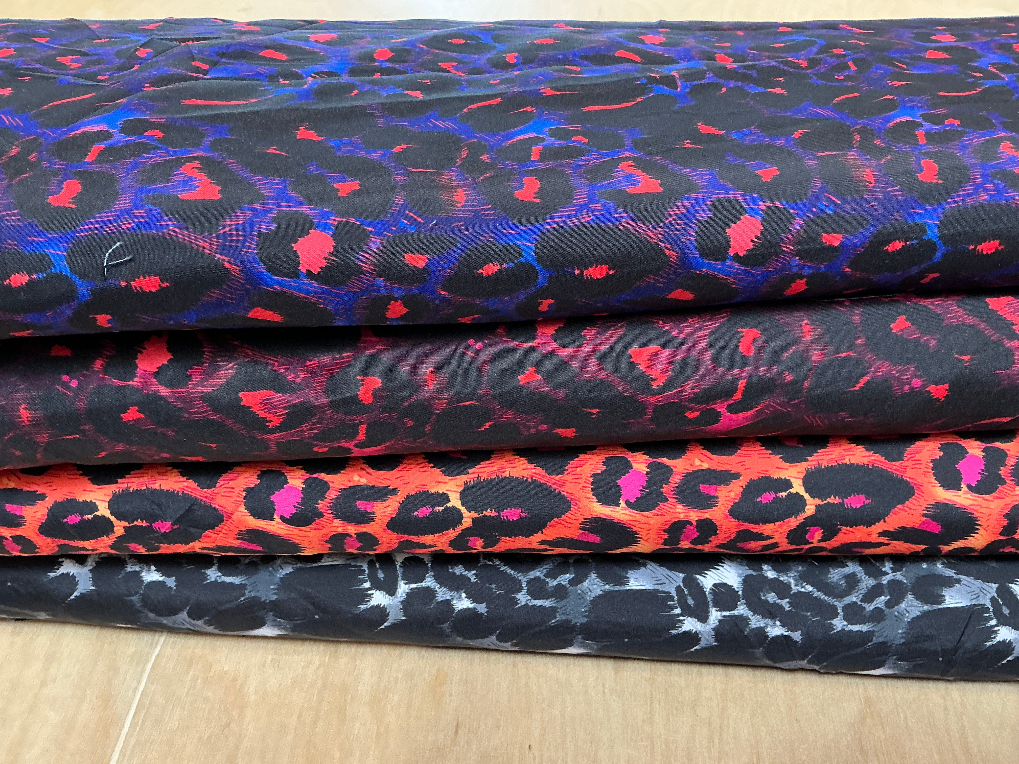 Animal Print Poly Crêpe - Various Colours
