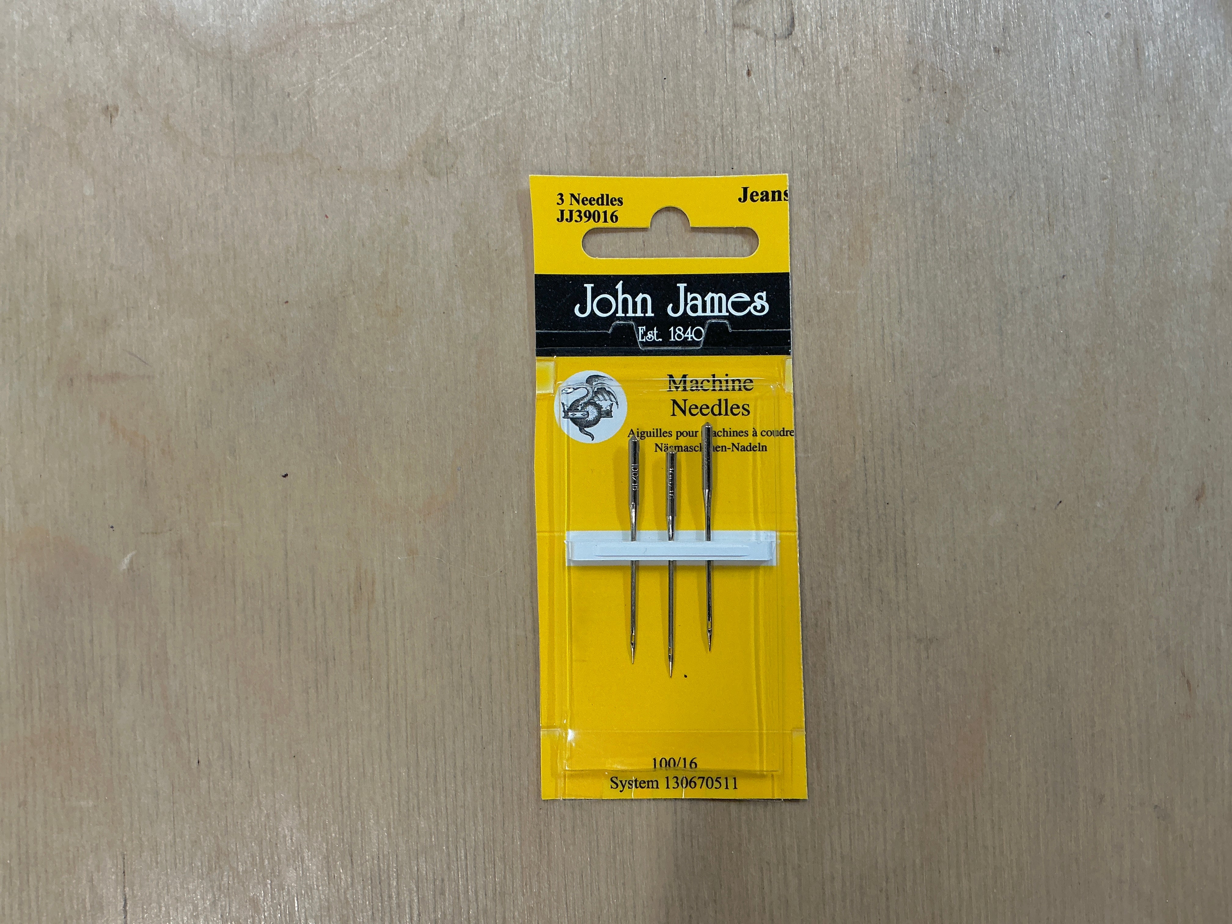 Sewing Machine Jeans Needles - John James
