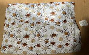 BOLT END - (FLAWED) 2.1M x 1.6M Golden Sunshine Bamboo Jersey