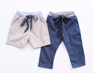 Very Casual Shorts and Pants PUPERITA Children's Paper Sewing Pattern