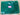 REMNANT  - 2M x 1.35M PVC Green Clear Tablecloth (peel off backing)