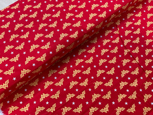 Wonder Woman Logo Licensed Cotton