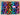 REMNANT  - L90cm x W145cm Rainbow Carnival Leopard Jersey