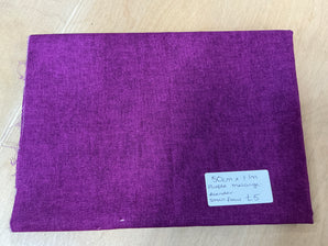 REMNANT - (FLAWED) 50cm x 110cm Purple Melange Blender