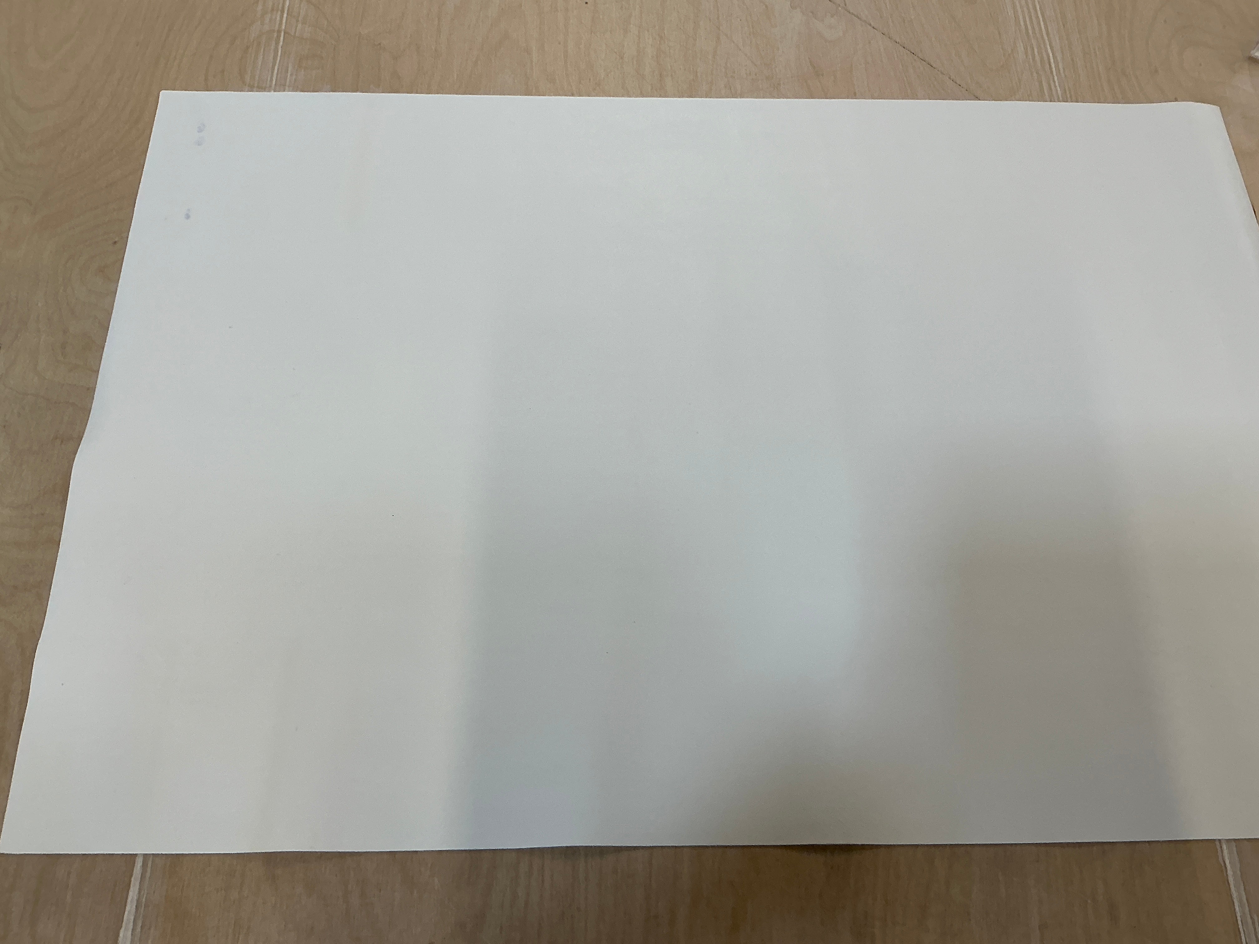 REMNANT - (FLAWED) L68cm x W45cm Vanilla Faux Leather Vinyl