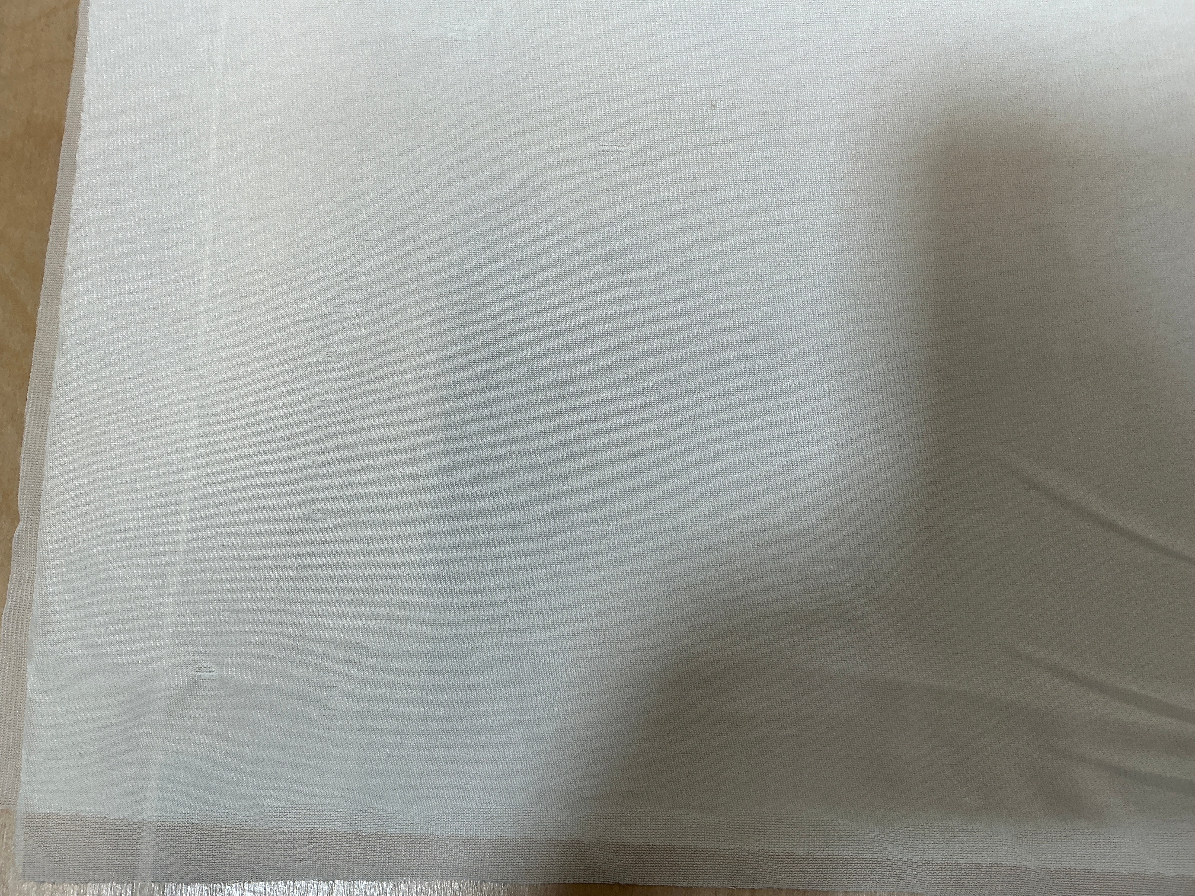 REMNANT - (FLAWED) L80cm x W160cm Medium Weight Vanilla Power Mesh