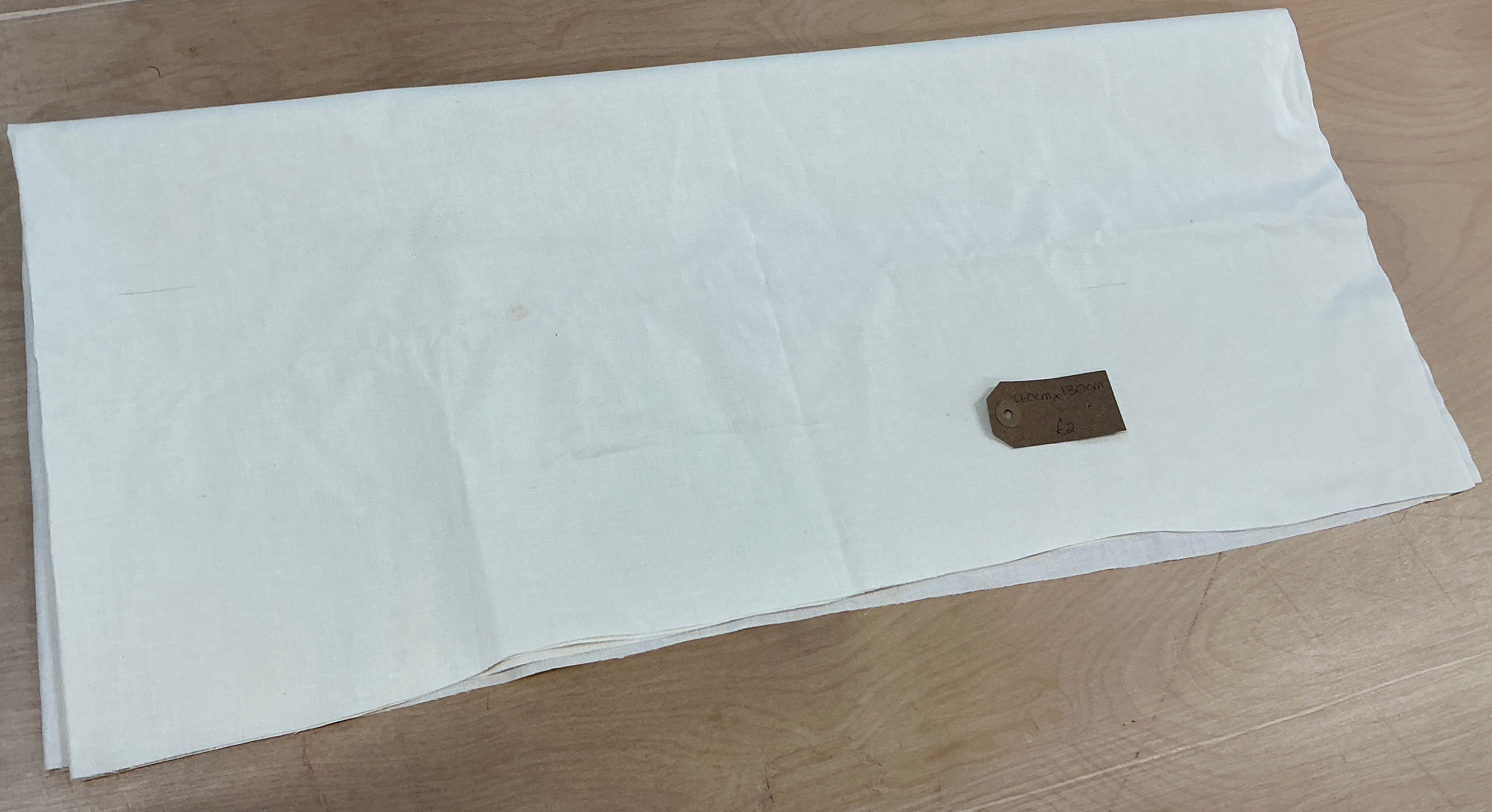 REMNANT - (FLAWED) 60cm x W130cm Curtain Lining