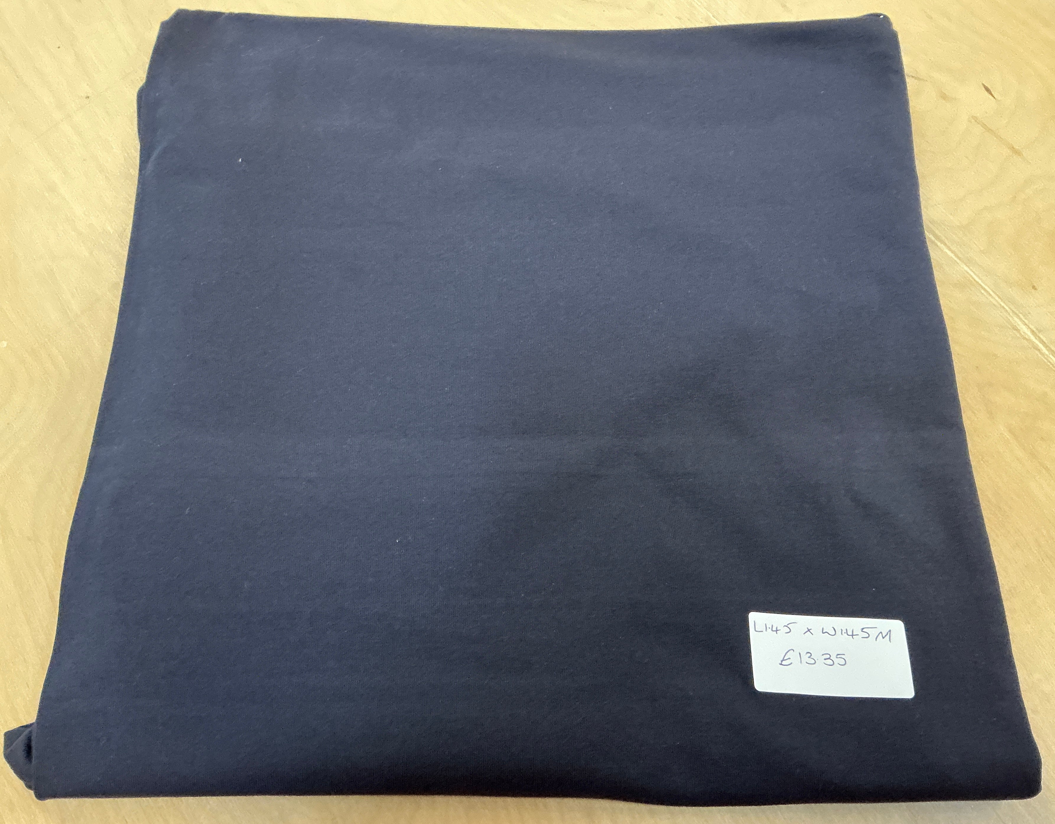 REMNANT - (MARKED) L145cm x W145cm Dark Navy Jersey