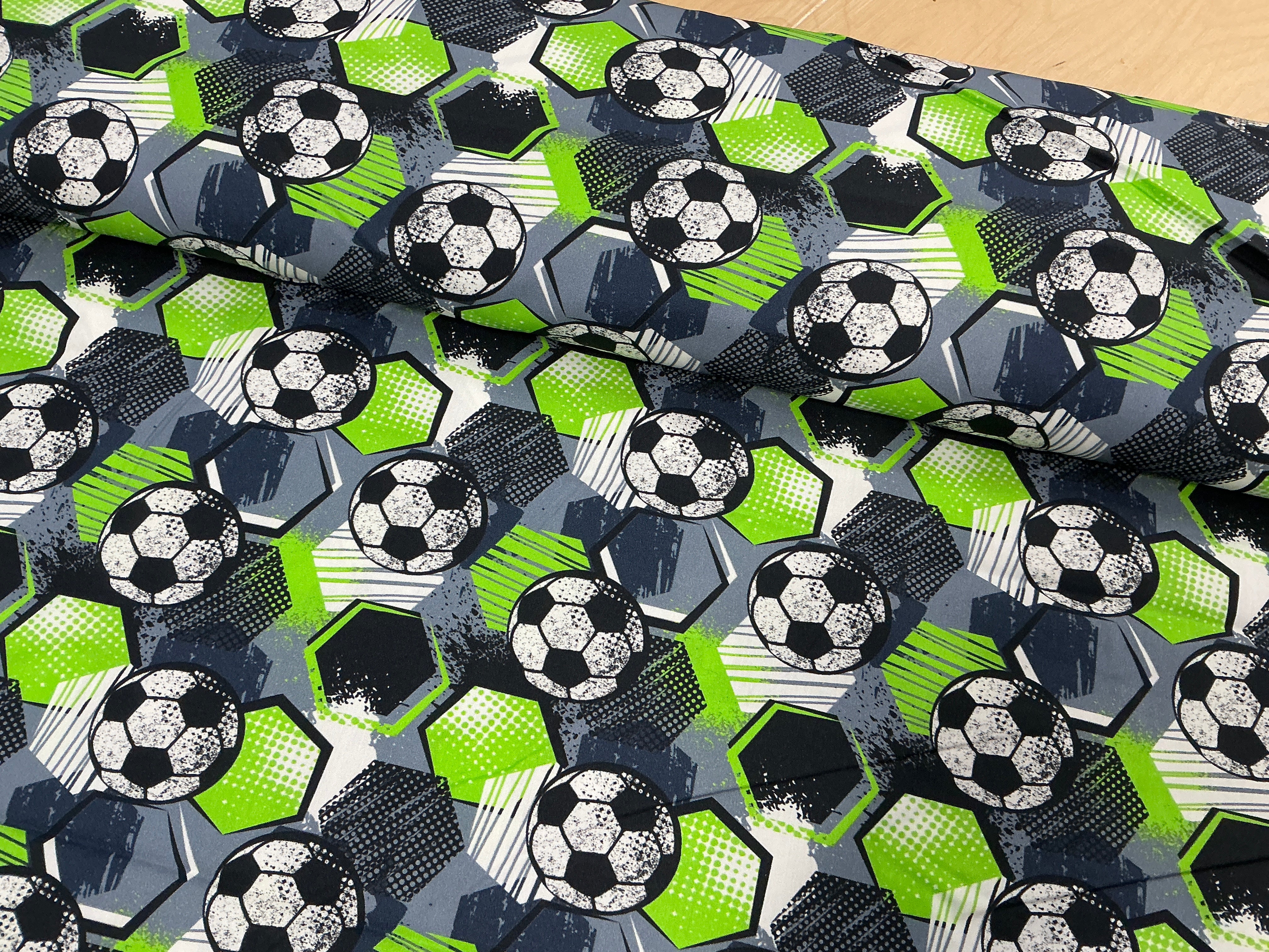 Football Cotton Poplin