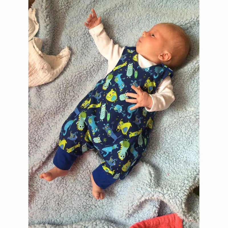 Jumpy Reversible Romper PUPERITA Children's Paper Sewing Pattern