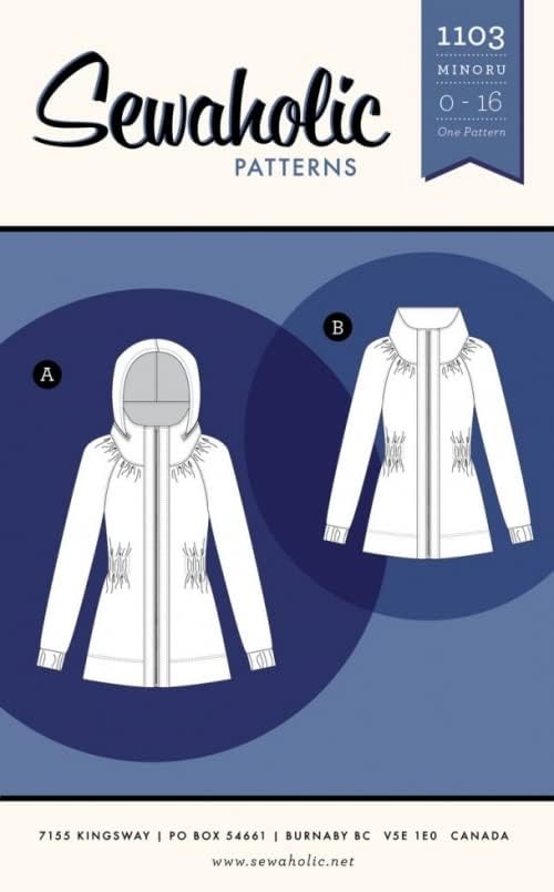 Sewaholic Minoru Paper Sewing Pattern - Sizes 0 - 16