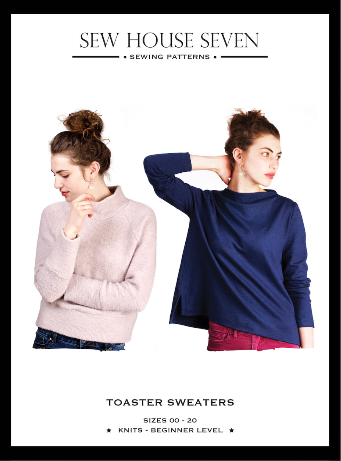 Sew House Seven Toaster Sweaters Sewing Pattern (Sizes 00-20)