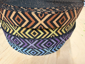 38mm Tribal Diamond Webbing Tape