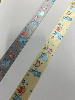 25mm Pegged on the Line Ribbon