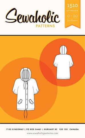 Sewaholic Seymour Paper Sewing Pattern - Sizes 0 - 20