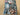 REMNANT - L65cm x W140cm Printed Floral Stretch Velvet