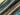 Petrol Rainbow Stripe Cotton Batik