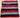 REMNANT - L80cm x W1.4M Chenille Knit Red Black Grey Stripe