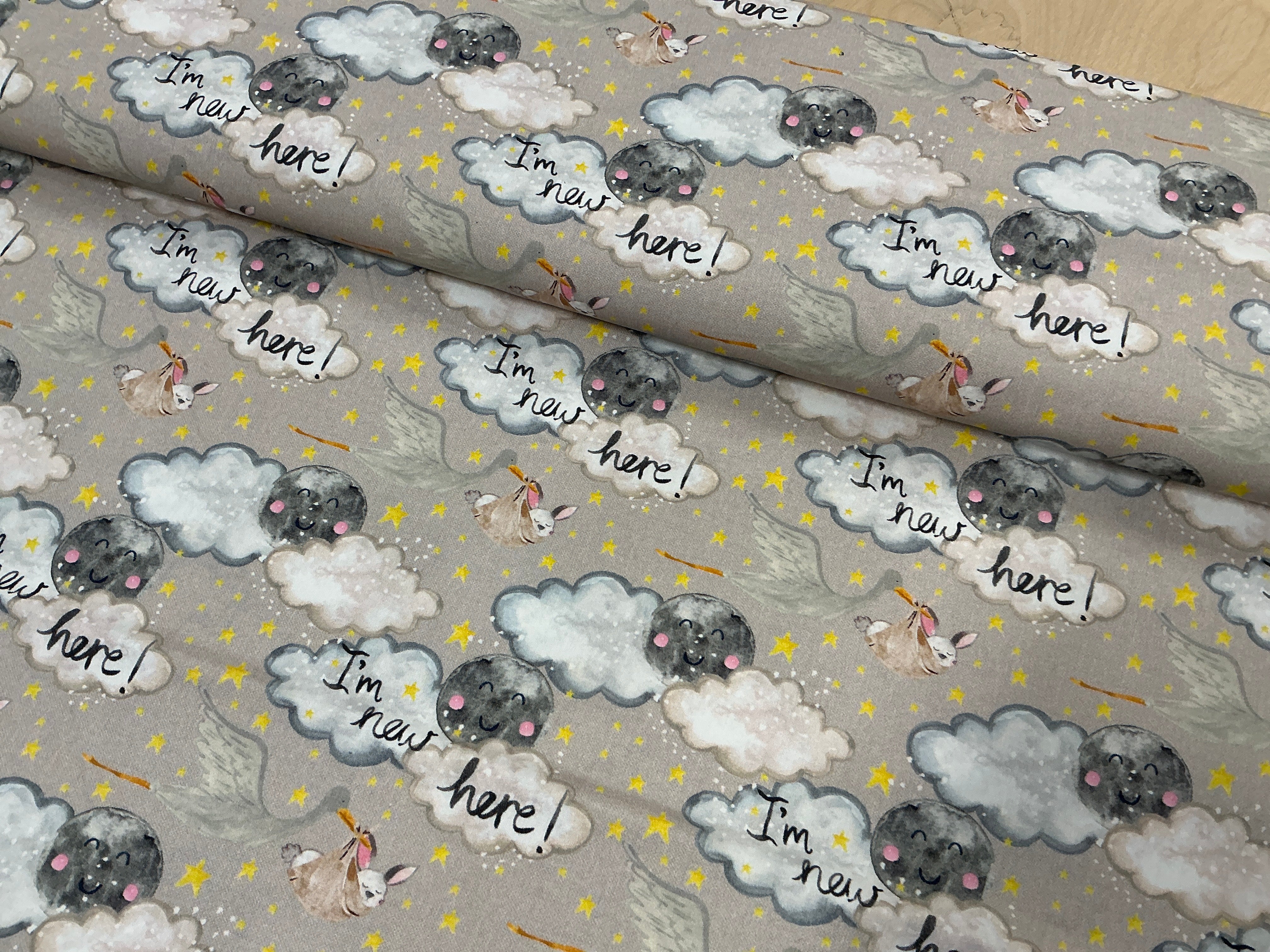 I’m New Here Cotton Poplin