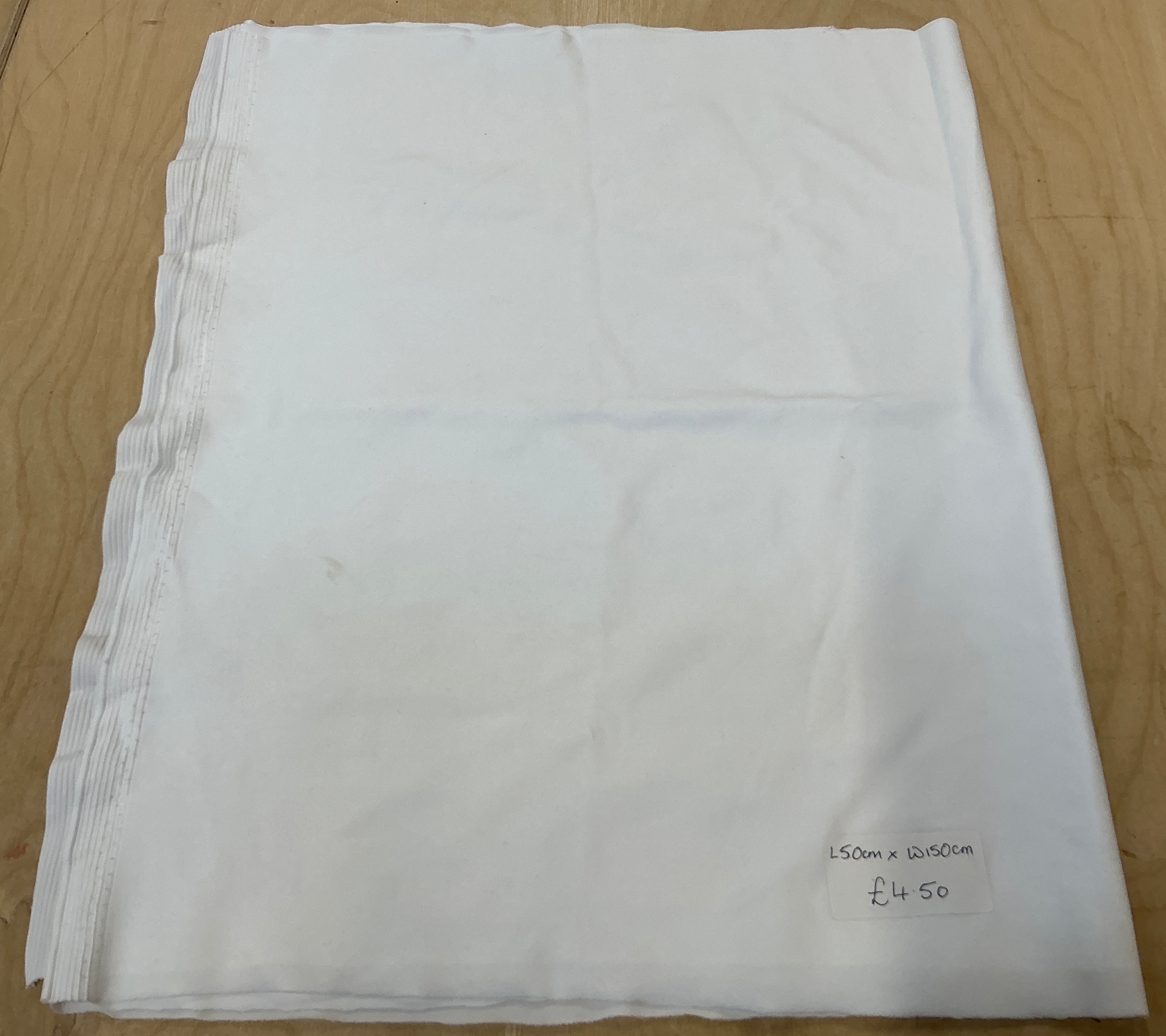 REMNANT  - (MARKED) L50cm x W150cm White Swimwear UPF50