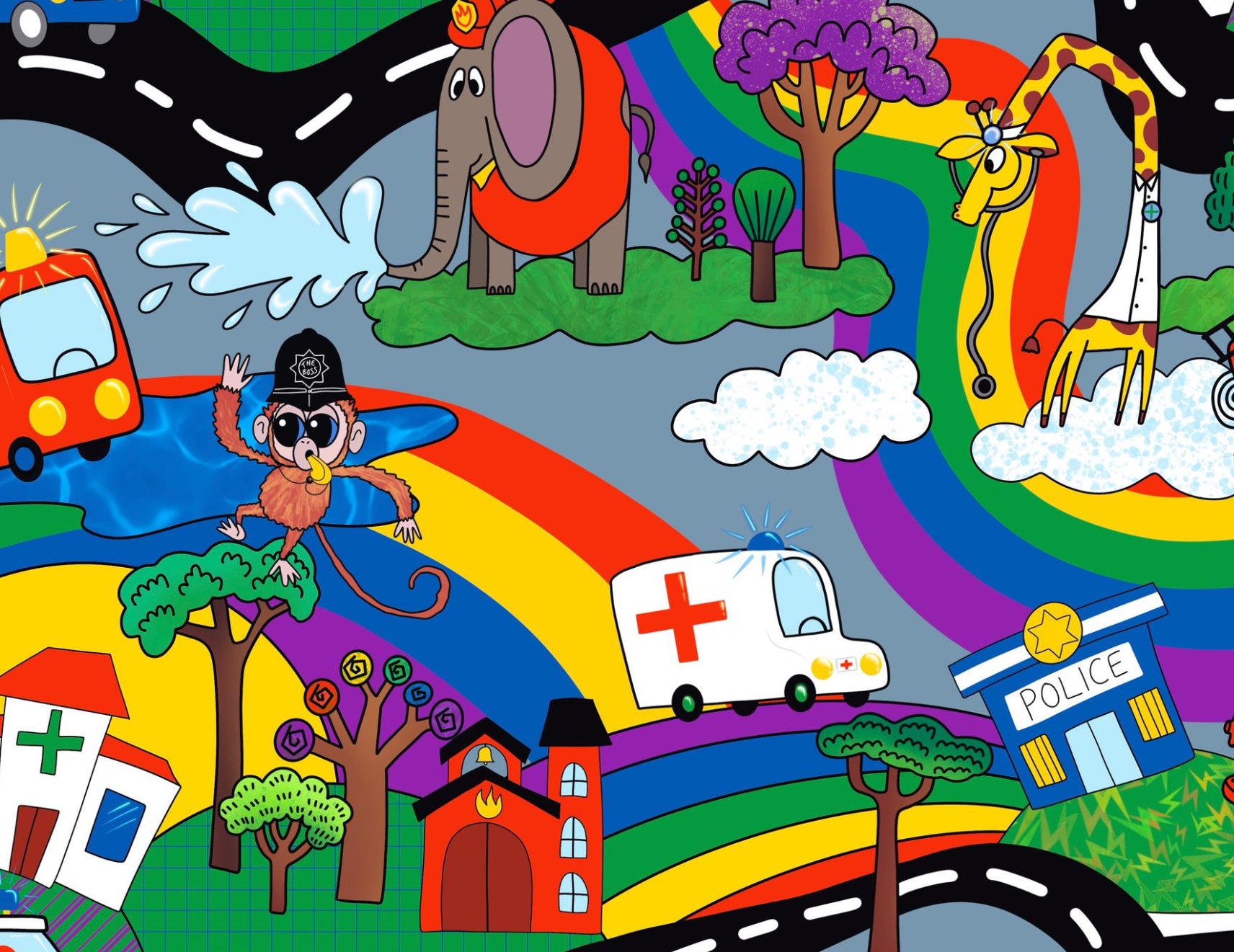 PRE ORDER Animal Emergency Services Cotton Jersey - DUE IN STOCK END OF DECEMBER