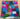 REMNANT  - 55cm x 1.5M Abstract Shapes French Terry