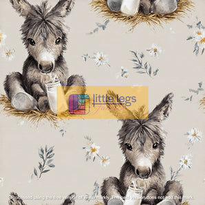 PRE ORDER Baby Donkey French Terry - DUE IN STOCK MID JULY
