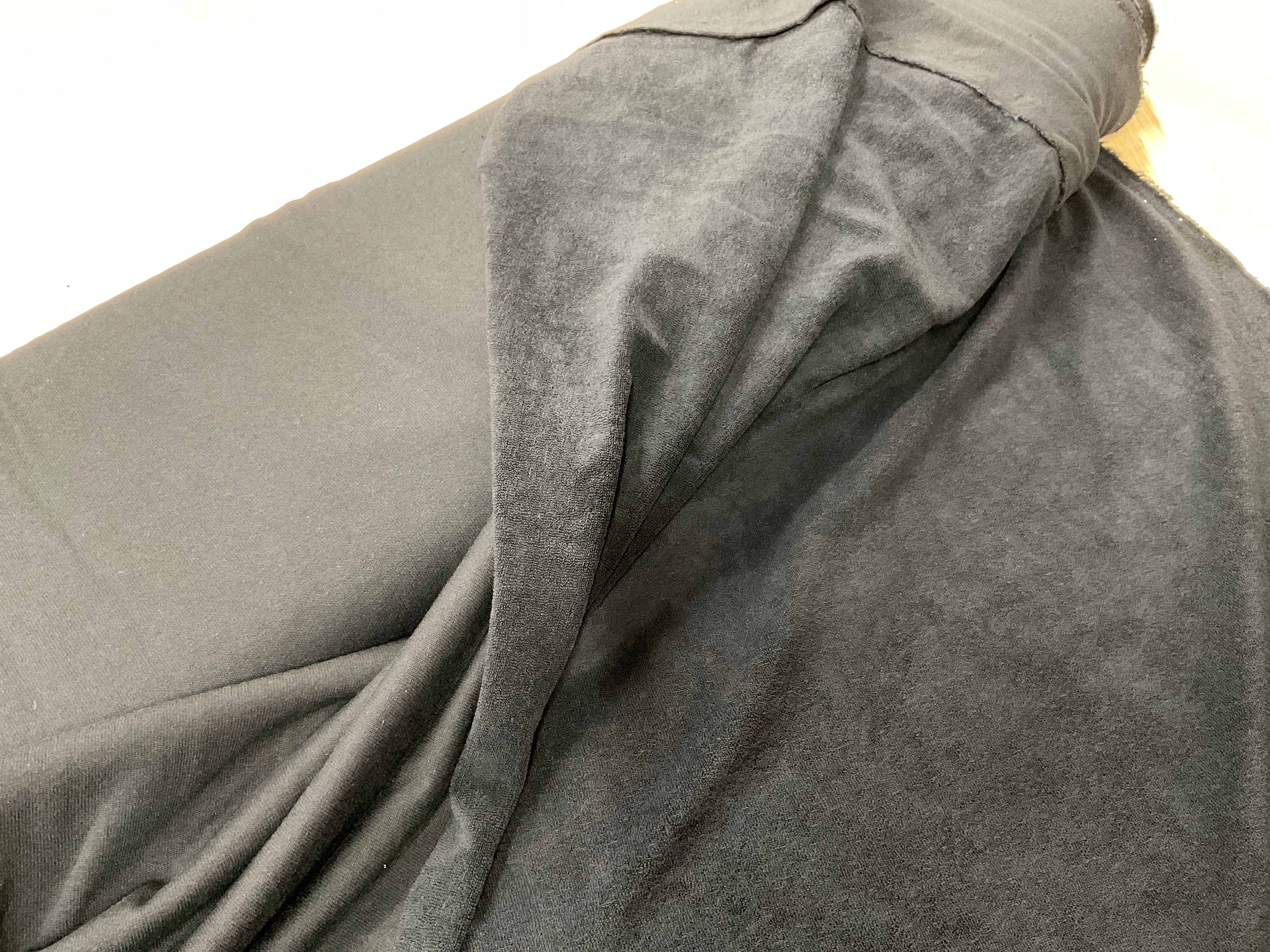 SALE Textured Terry Jersey - Black