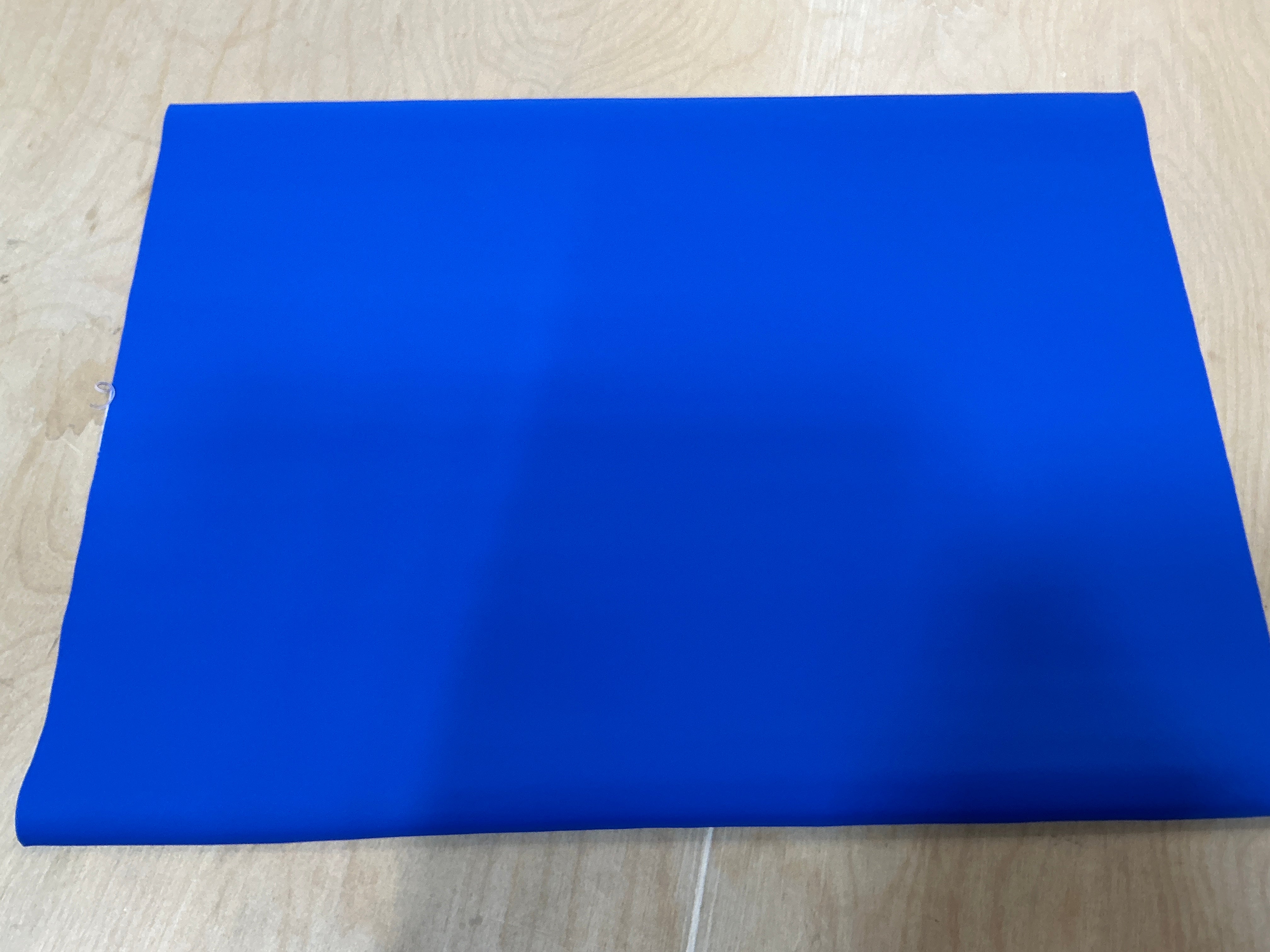 Remnant 23cm x 46cm Blue Faux Leather