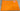 REMNANT - (MARKED) L50cm x W150cm Orange French Terry