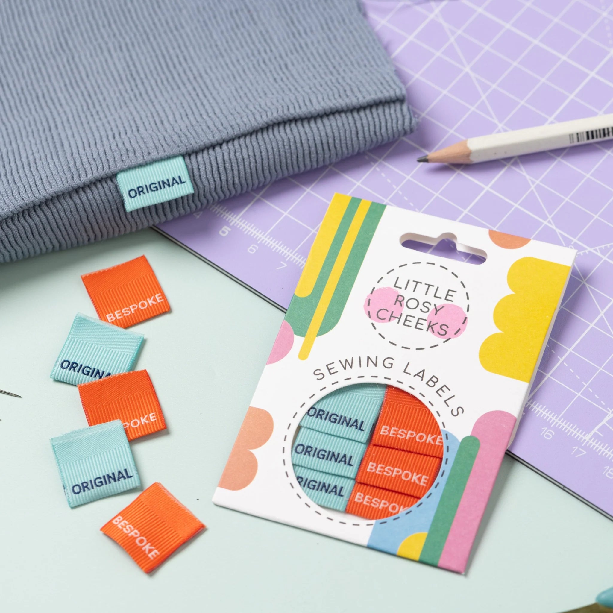 Bespoke and Original sewing labels by Little Rosy Cheeks