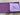 REMNANT  - L65cm x W1.15cm Double Faced Sweat Dusky Violet Melange