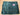 (REMNANT  - L95cm x W160cm Teal Faux Fur