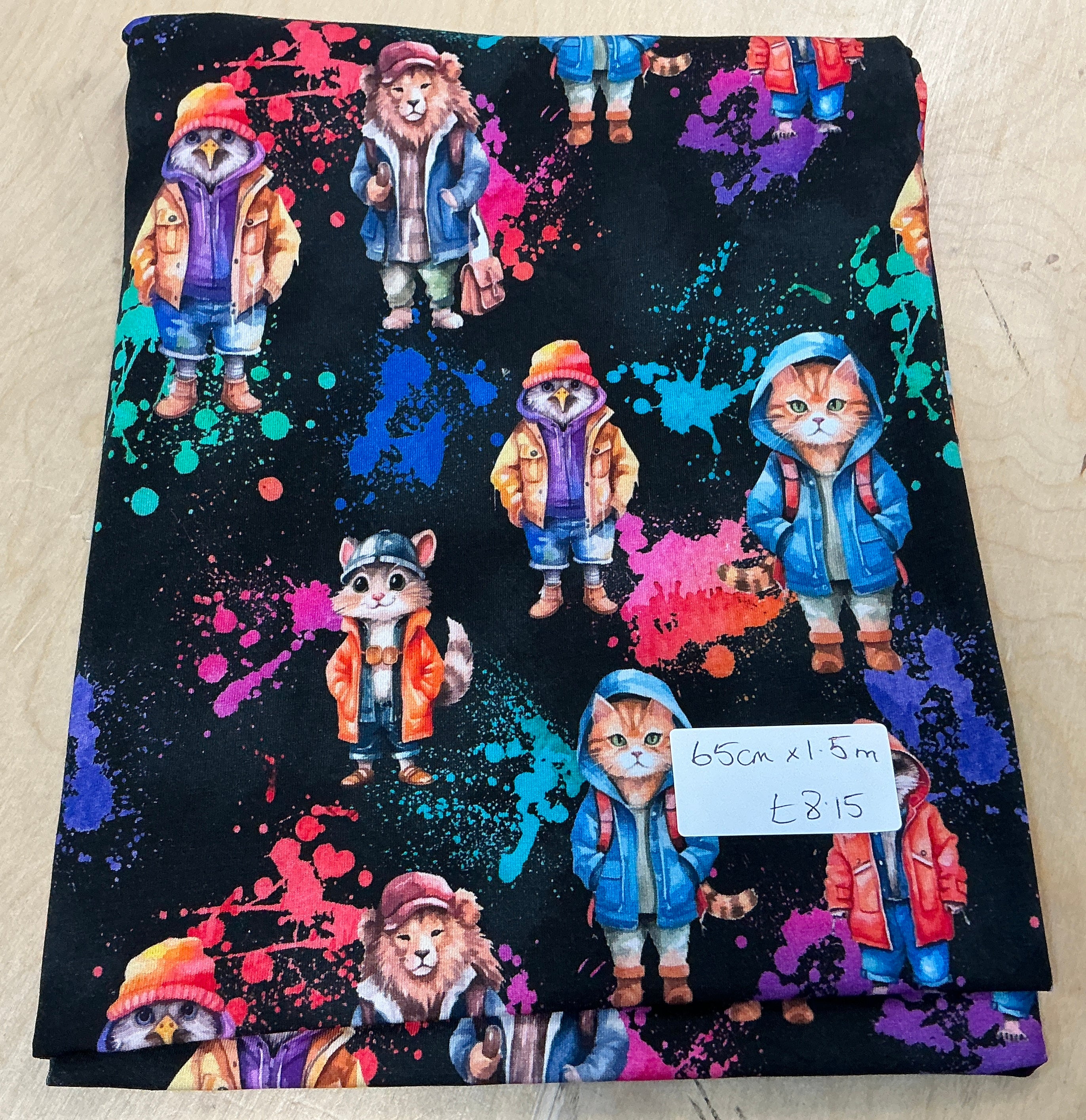 Remnant L65cm x 1.5m In the Hood Jersey