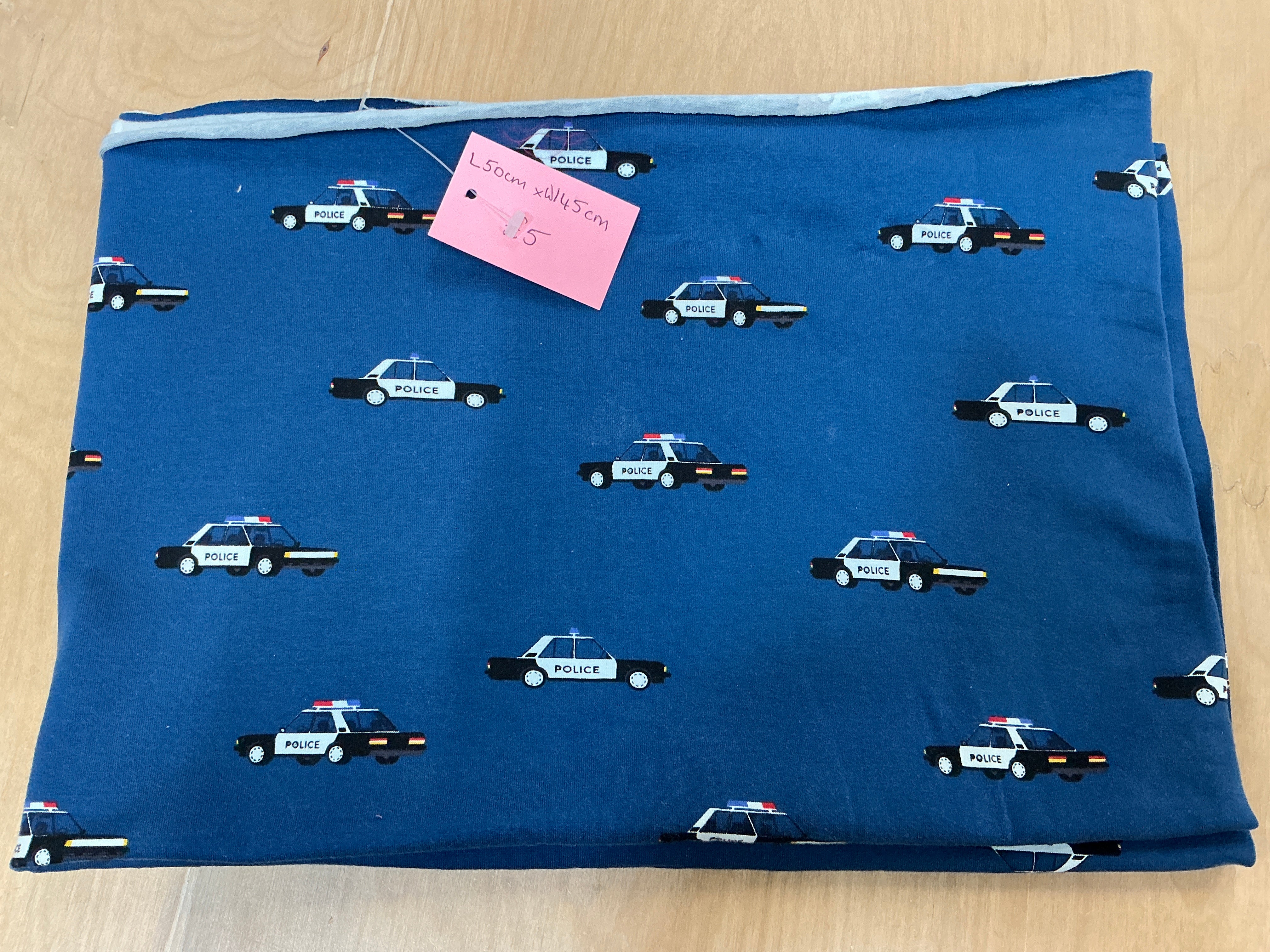 REMNANT - L50cm x W145cm Police Car Jersey