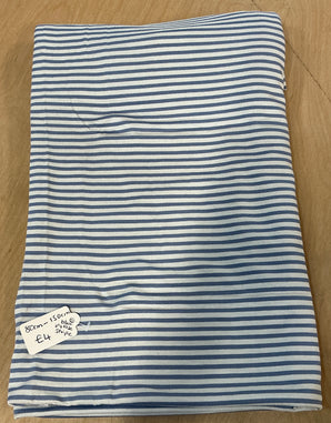 REMNANT - 80cm x 150cm Blue Viscose Jersey