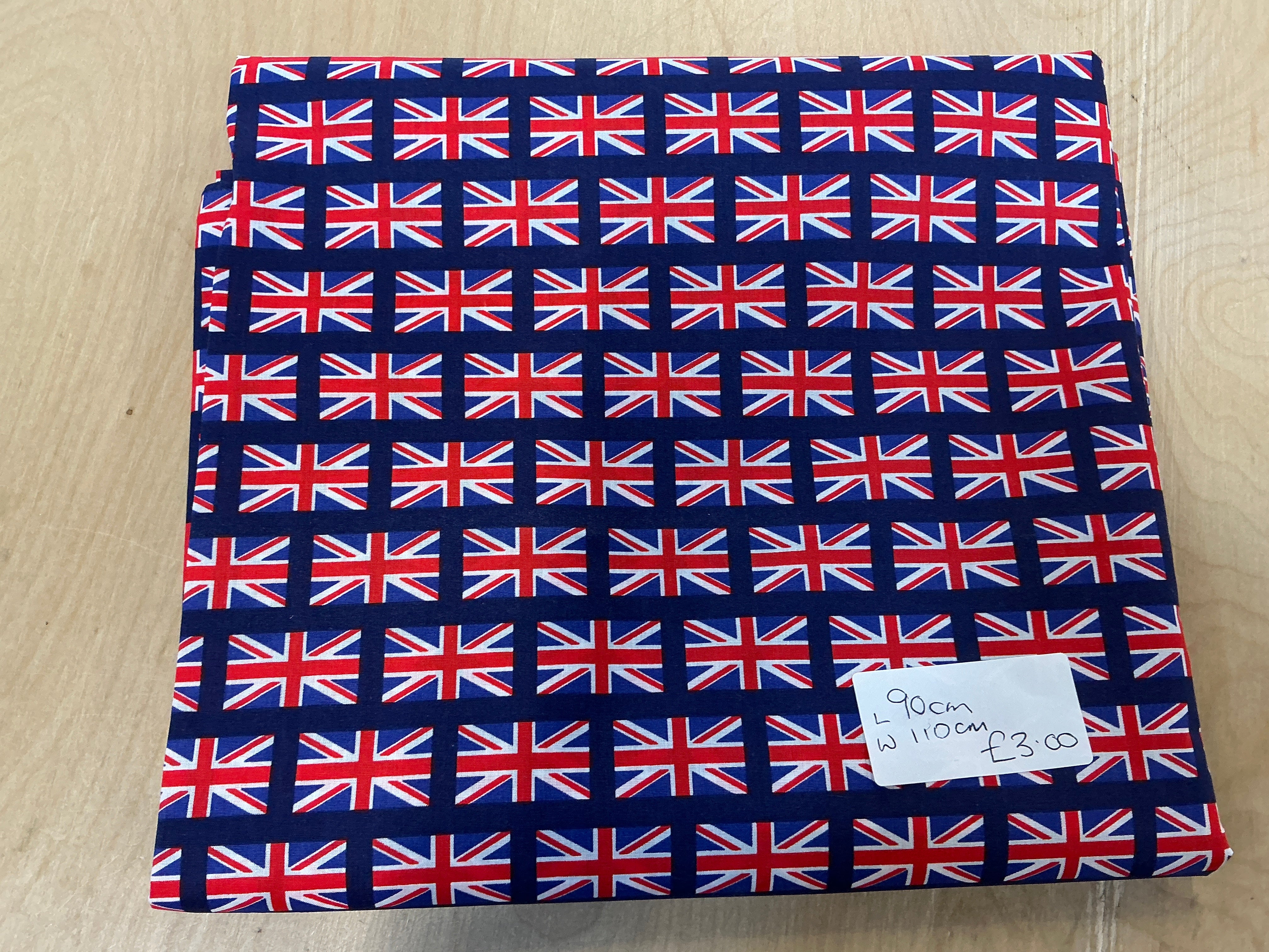 REMNANT - L90cm x W110cm Union Flag Polycotton